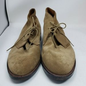 J Crew Superior Boots & Shoes Heather Tan Suede Chukka Boots Sz 9‎